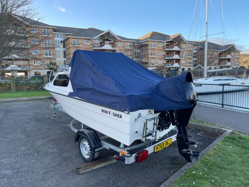 MF with boat cover
